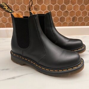 Dr. Martens 2976 Slip Resistant Leather Chelsea Boots